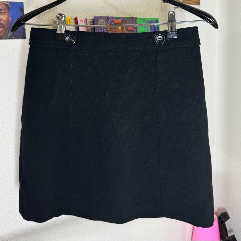 LOFT Black Skirt